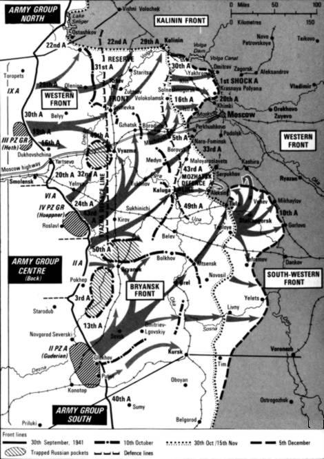 Operatiunea Typhoon: Sept 30 - Dec 5, 1941 